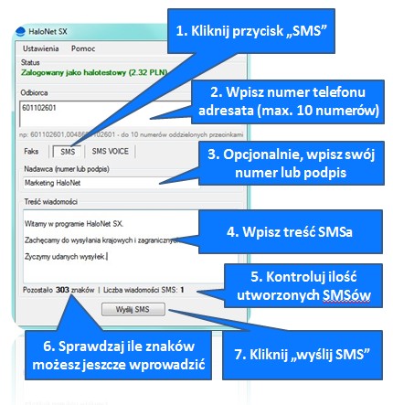 halonetsx sms