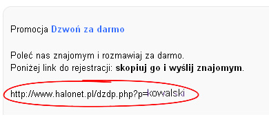Dzwoń za darmo